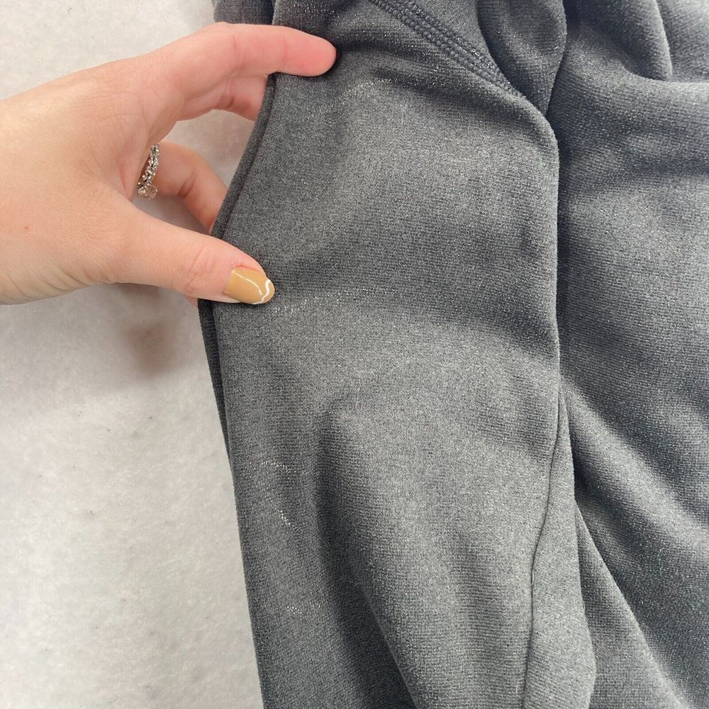 The North Face‎ Pullover Hoodie Women's Small Gray Fleece Mock Neck Long Sleeve - Picture 15 of 16